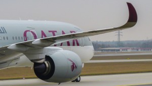 Qatar Airways Airbus A350 by Kiefer